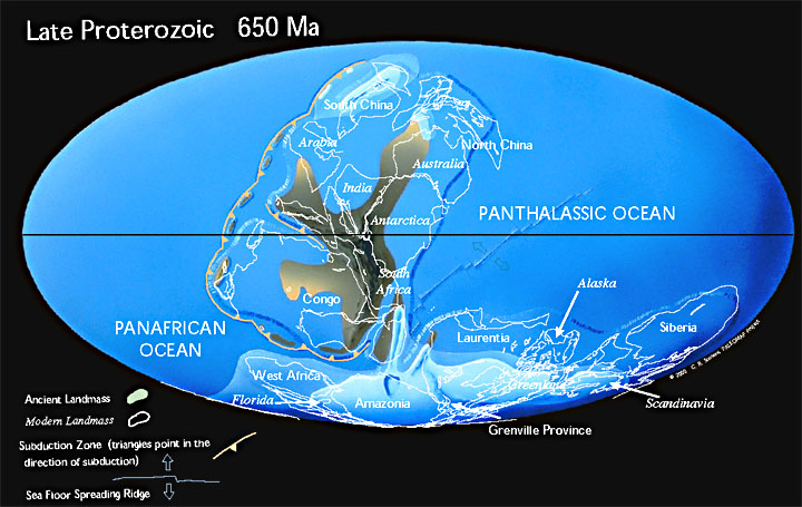 前寒武紀晚期的超大陸與「冰室」的世界