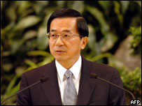 陳水扁一再表示願意與中國領導人會面