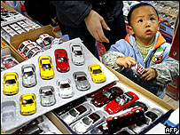 中國玩具的安全和質量問題為人詬病