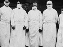 1918年的流感大爆發估計造成了5000萬人死亡