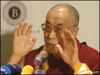 達賴喇嘛希望2009年再次訪問台灣