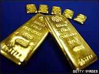 在各國公布的黃金儲備中，只有6個國家超過1000噸