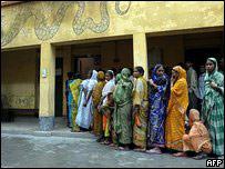 加爾各答大部分選區也在星期三進行投票