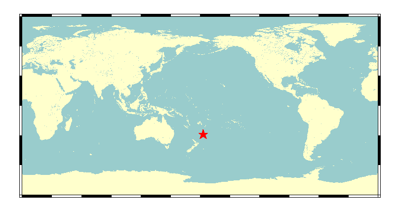 南太平洋 克馬德克群島