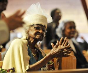 全球最老人瑞塔莉過世，享嵩壽116歲。（美聯社）